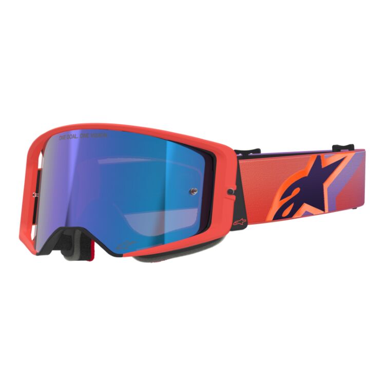 Hot Coral/Purple/Mirror Blue