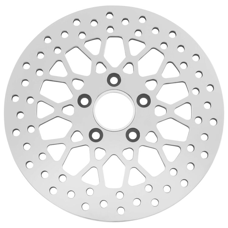 Milwaukee Twins 11.5 Mesh Front Brake Rotor For Harley 2000-2014 Front [Previously Installed]
