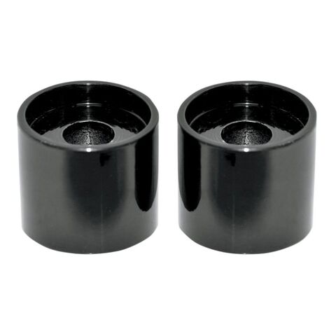 LA Choppers Handlebar Riser Extensions For Harley 2" Rise for 1.5" Bars / Black [Open Box]