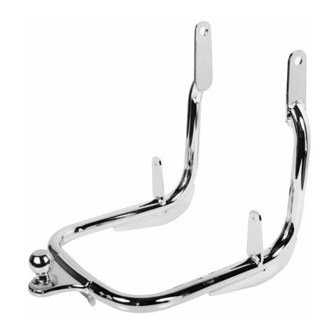HogWorkz Motorcycle Trailer Hitch And Receiver For Harley Touring 2009-2025 Chrome [Previously Installed]