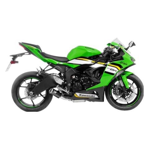 LeoVince LV Corsa S Slip-On Exhaust Kawasaki Ninja ZX-6R ZX636 2019-2025