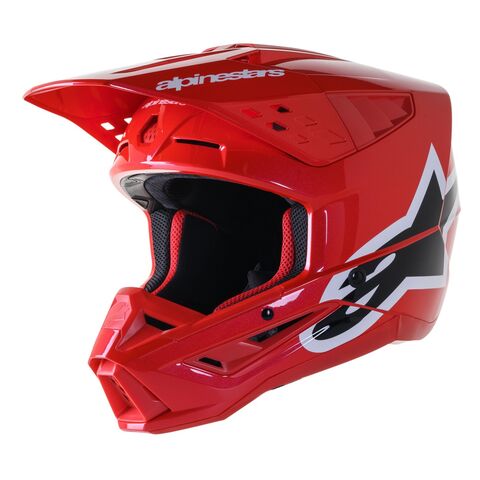 Alpinestars Supertech M5 Corp Helmet Bright Red / XL [Blemished - Very Good]