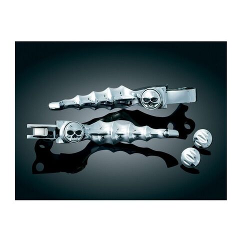 Kuryakyn Zombie Clutch And Brake Lever For Harley 1996-2017 Chrome [Previously Installed]