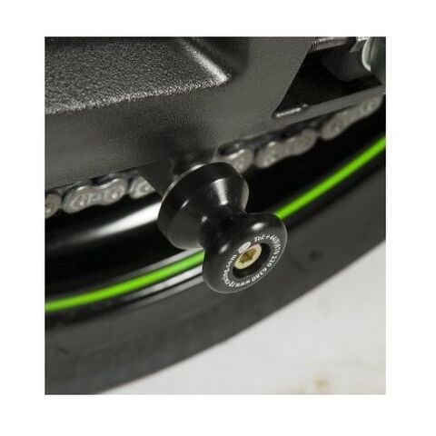 R&G Racing Swingarm Spools Black / 8mm [Open Box]