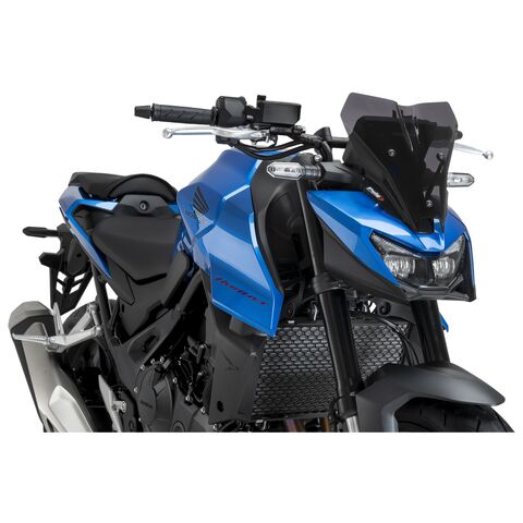 Puig Naked New Generation Windscreen Honda CB750 Hornet 2025 Dark Smoke [Open Box]