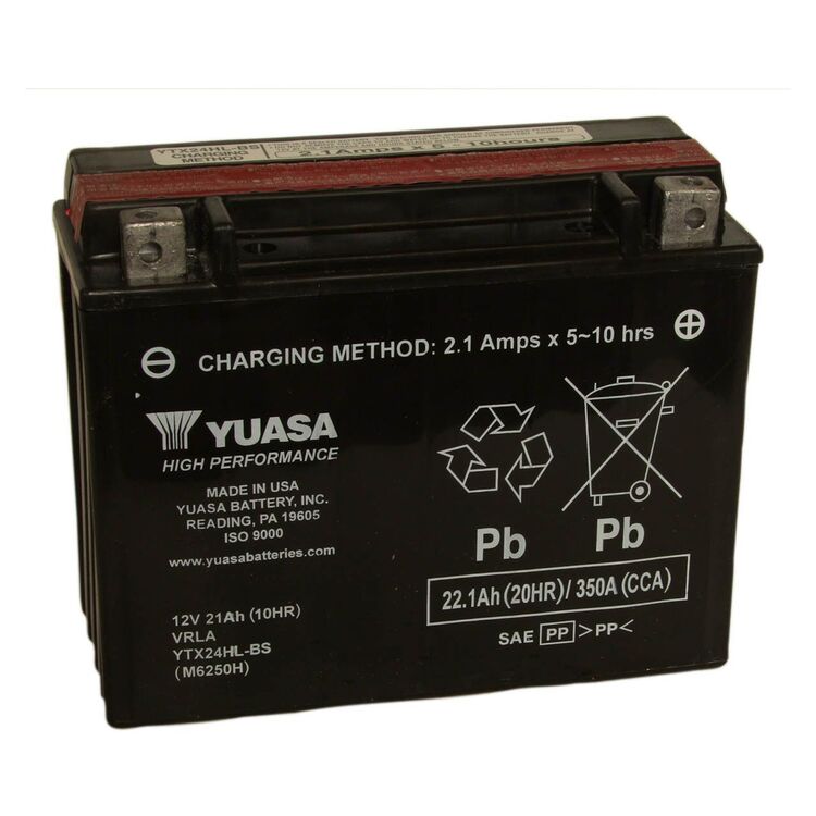 Yuasa YTX24HL-BS High Performance AGM Battery [Open Box]