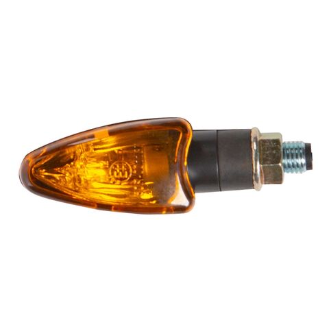Speedmetal Micro Arrow Turn Signals Black/Amber [Blemished - Very Good]