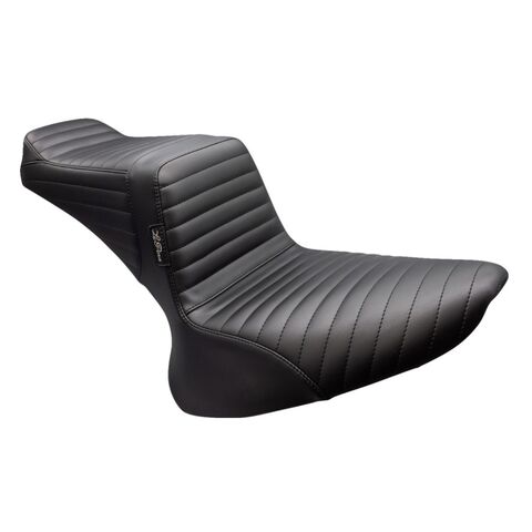 Le Pera TailWhip Pleated 2-Up Seat For Harley Softail 2000-2017 Pleated [Previously Installed]