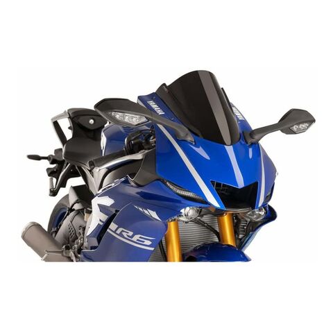Puig Z-Racing Windscreen Yamaha R6 / R7 2017-2025 Black [Open Box]