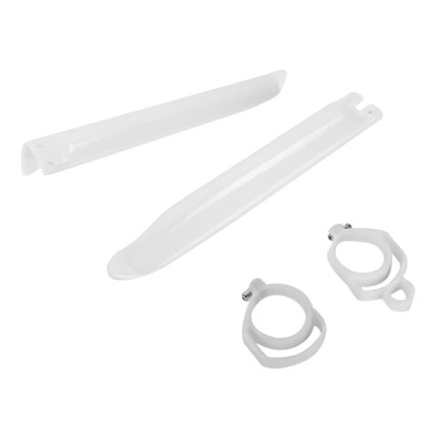 UFO Fork Guards Kawasaki KX125 / KX250 / KX500 1996-2003 White [Open Box]