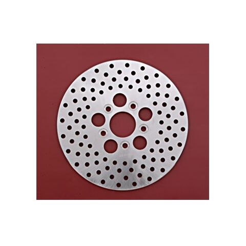 Milwaukee Twins Steel Disc Brake Rotor For Harley FL / FX 1972-1984 Stainless / Vented [Blemished - Very Good]