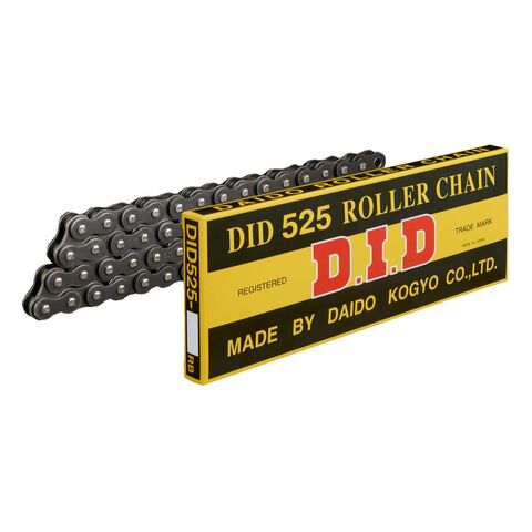 DID 525 Standard Series Roller Chain 112 Links / Natural [Previously Installed]