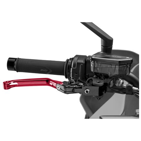 Puig Foldable Brake Lever 4.0 Red/Black [Open Box]