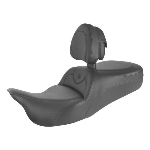 Saddlemen Roadsofa 2-Up Seat For Harley Touring 2008-2025 Standard / With Backrest [Open Box]