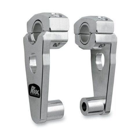 Rox Elite Pivot Risers for 7/8" or 1 1/8" Handlebars Aluminum / 3 1/2" Rise [Previously Installed]