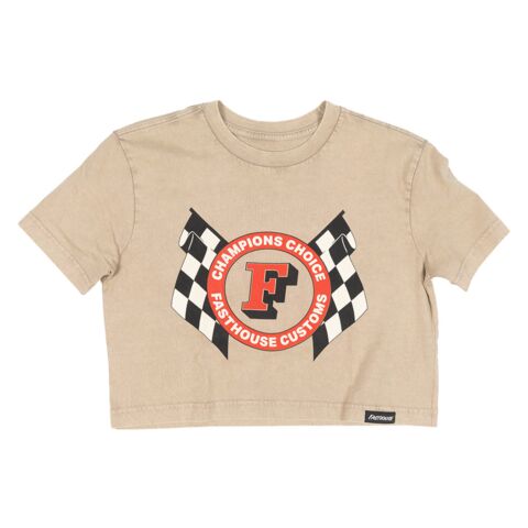 Fasthouse Champions Choice Women's Crop T-Shirt
