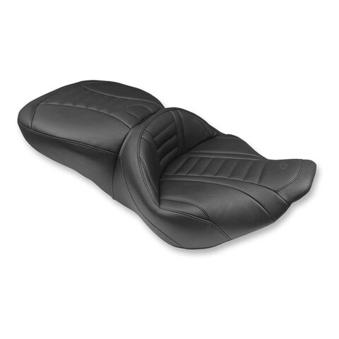 Mustang Super Touring Deluxe Seat For Harley Road King / Street Glide 1997-2007 Deluxe [Open Box]