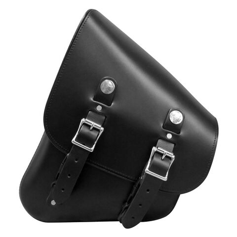 Leatherworks 312L Left Side Solo Swingarm Bag Black [Open Box]
