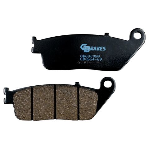 GBrakes Semi-Metallic Front Brake Pads GB0554-69 [Open Box]