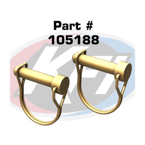 KFI ATV Plow Pin 3/8 In