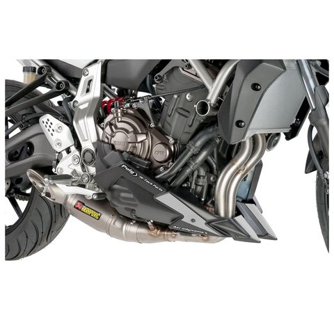 Puig Engine Spoiler Yamaha FZ-07 / MT-07 2015-2020 Matte Black [Previously Installed]