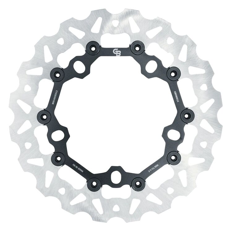 GBrakes 11.8" Floating Wave Front Brake Rotor For Harley Touring 2014-2025 [Previously Installed]