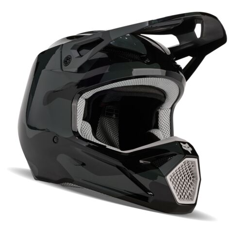 Fox Racing V1 BNKR Helmet SM / Black Camo [Demo - Good]
