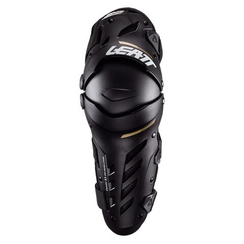 Leatt Dual Axis Knee / Shin Guards Black / LG-XL [Open Box]