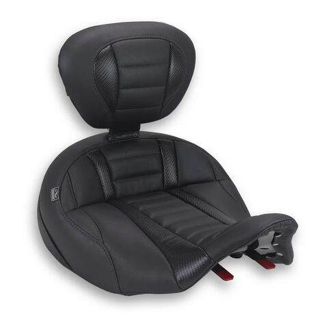 Mustang Deluxe Super Touring Solo / Passenger Seats For Harley FLHX / FLTRX 2023-2026 Carbon Fiber w/ Black Stitc... [Previously Installed] 13.... [Demo - Acceptable]