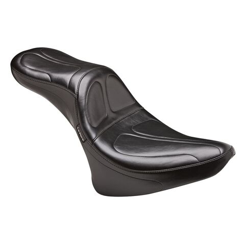 Le Pera Maverick Daddy Long Legs Seat For Harley Softail With Standard Tire 2000-2017 Maverick Stitch [Open Box]