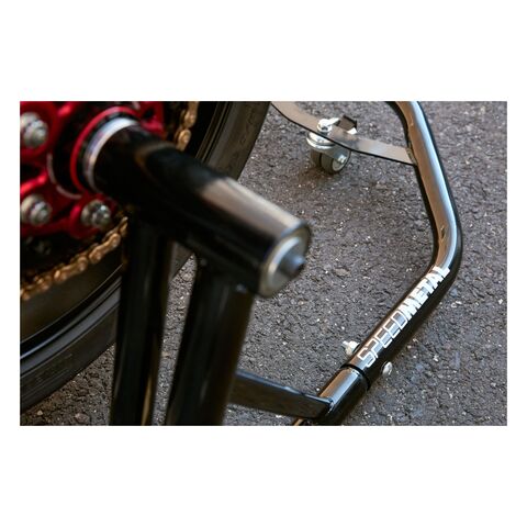Speedmetal Rolling Single-Sided Swingarm Rear Stand [Blemished - Very Good]