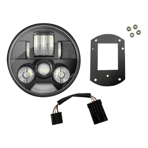 Custom Dynamics ProBEAM Headlight Kit For Harley Low Rider 2020-2026 Black [Demo - Acceptable]