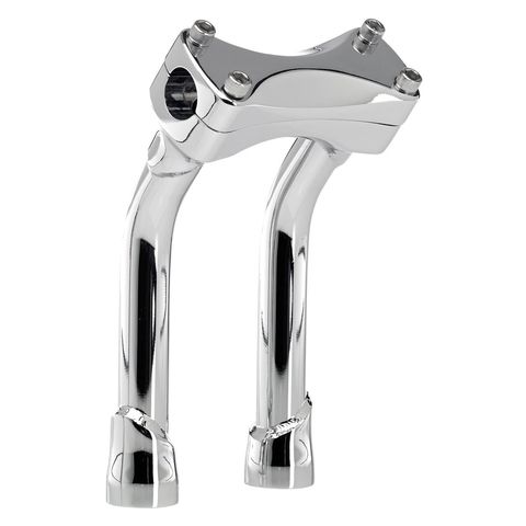 Biltwell Murdock O/S Pullback Risers For Harley Chrome / 8" [Blemished - Good]