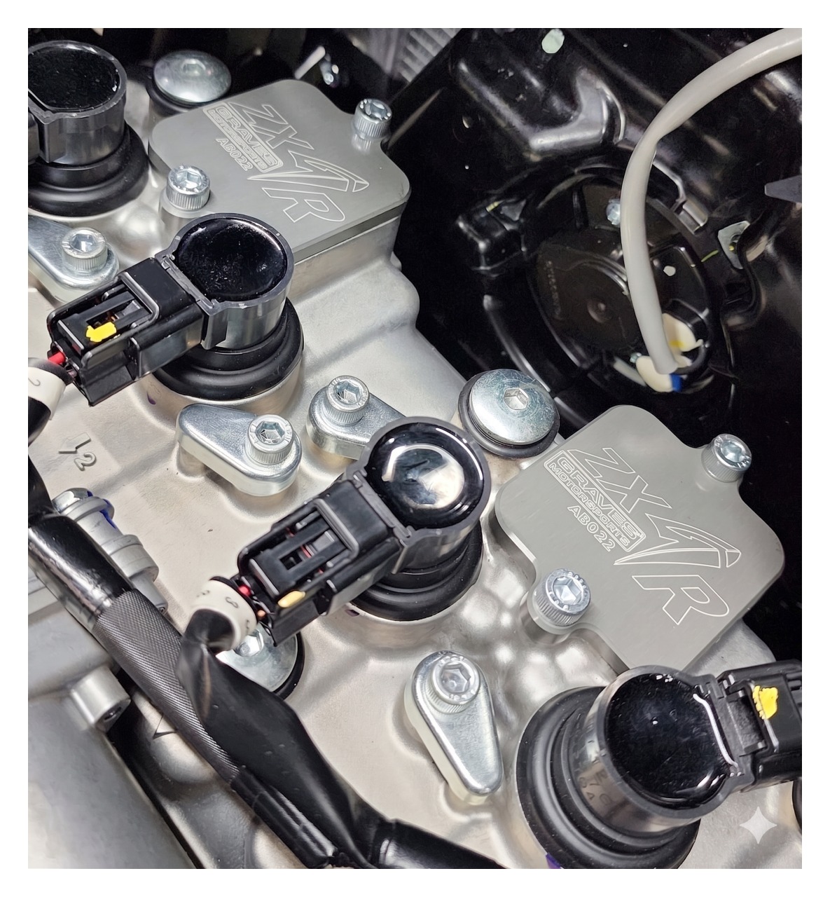 Graves Block Off Plates Kawasaki ZX4R / ZX6R / ZX636 / Z900 / ZX