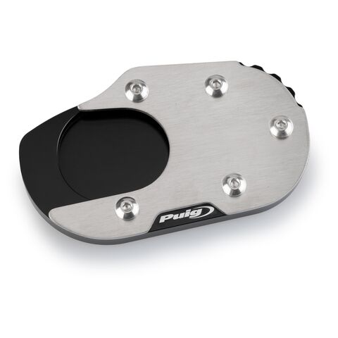 Puig Kickstand Extension With Lowered Suspension BMW R1250GS / Adventure 2019-2024 Black/Silver [Open Box]