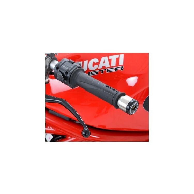 R&G Racing Bar End Sliders 7/8" Handlebars Black/Silver [Open Box] Black/Silver [Open Box]