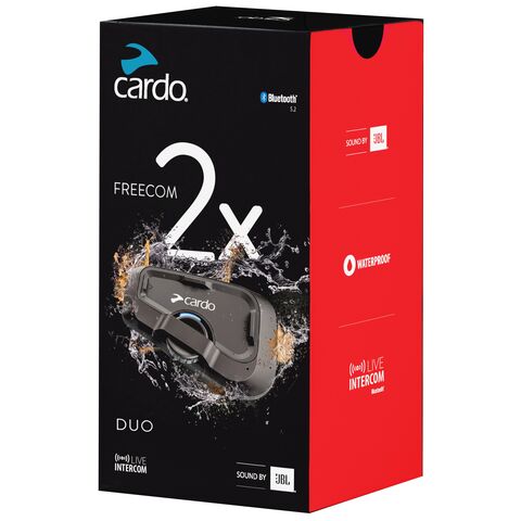 Cardo Freecom 2X Headset - Duo Pack [Open Box]