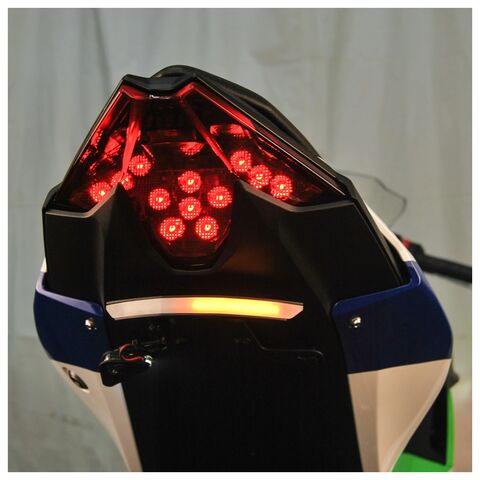 New Rage Cycles LED Fender Eliminator Kawasaki Ninja 500 SE 2024-2026 Tucked [Demo - Acceptable]
