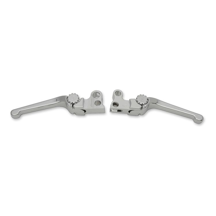 PSR Anthem Adjustable Levers For Harley 1996-2017 Standard / Chrome [Demo - Acceptable]