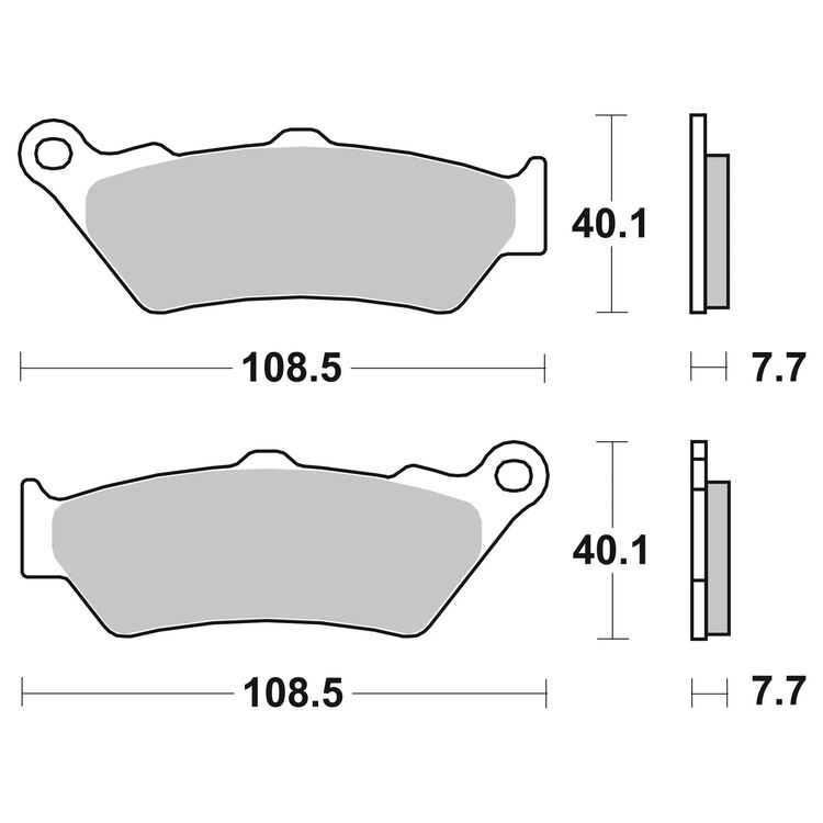 Brembo SA Front Brake Pads 07BB03SA [Open Box]