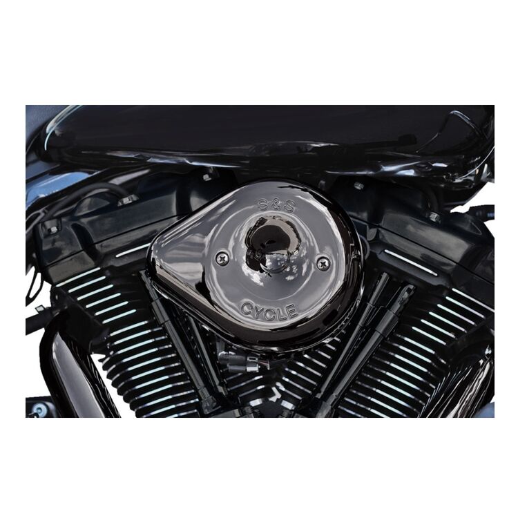 S&S Cycle Stealth Teardrop Air Cleaner Cover Chrome [Open Box]