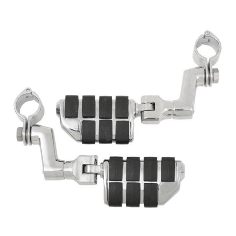 Kuryakyn Magnum 1 1/4" Clamp ISO Peg Mounts Dually ISO Peg / Offset Mount [Previously Installed]