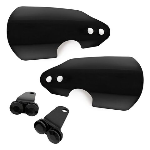 Memphis Shades Hand Guards For Harley 2006-2026 Black [Previously Installed] Black [Demo - Acceptable]