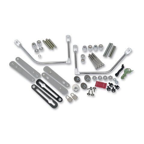 Saddlemen S4 Quick-Disconnect Saddlebag Mounting Kit For Harley Dyna 1996-2017 [Open Box]