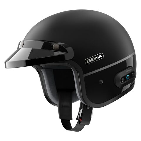 Sena Surge Open Mesh Helmet Matte Black/Black / LG [Blemished - Very Good]