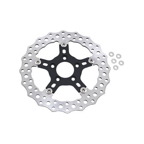 Arlen Ness 11.5" Jagged Front / Rear Rotor For Harley 2000-2026 11.5 [Previously Installed]