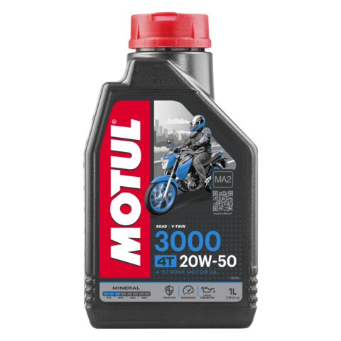 Motul 3000 4T Engine Oil - 1 Liter