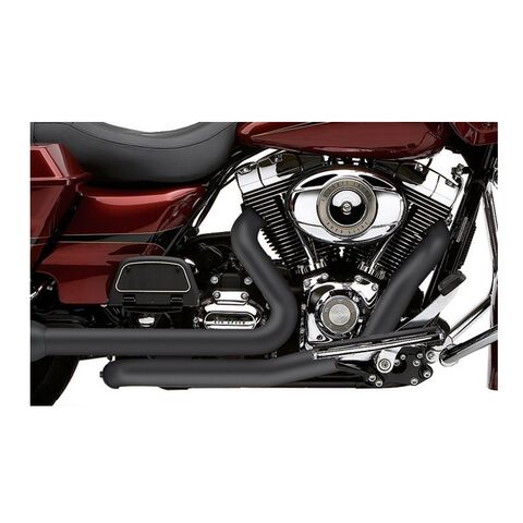 Cobra Power Port Head Pipes For Harley Touring 2009-2016 Black [Open Box]
