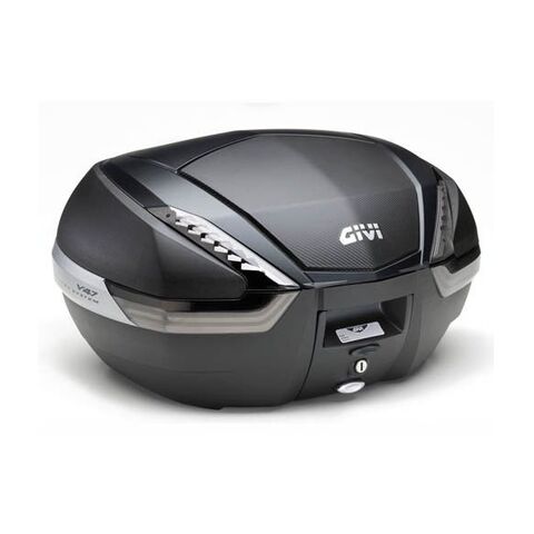Givi V47 Tech Monokey Top Case Black/Black Carbon / Top Case Only [Open Box]