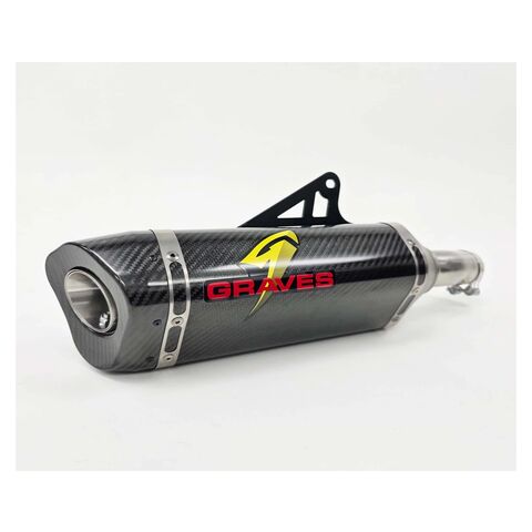 Graves Motorsports LINK Slip-On Exhaust Kawasaki Ninja 400 / Z400 / Ninja 500 / Z500 2018-2026